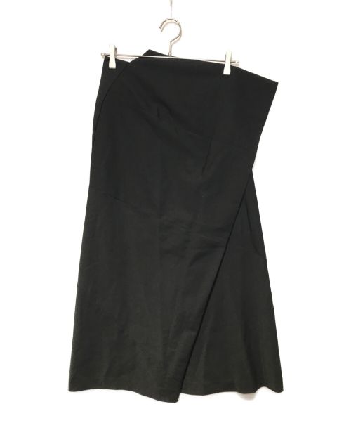 tricot COMME des GARCONS（トリココムデギャルソン）tricot COMME des GARCONS (トリココムデギャルソン) アーカイブアシンメトリーデザインスカート ブラック サイズ:Sの古着・服飾アイテム