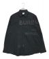 BURBERRY（バーバリー）の古着「ホースフェリープリント シャツ」｜ブラック