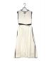 GRACE CLASS (グレースクラス) バイカラートリミングドレス ホワイト×ブラック サイズ:38：15800円