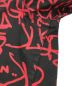 中古・古着 COMME des GARCONS SHIRT (コムデギャルソンシャツ) SUPREME (シュプリーム) Painted Canvas Chore Coat ブラック×レッド サイズ:L：29800円