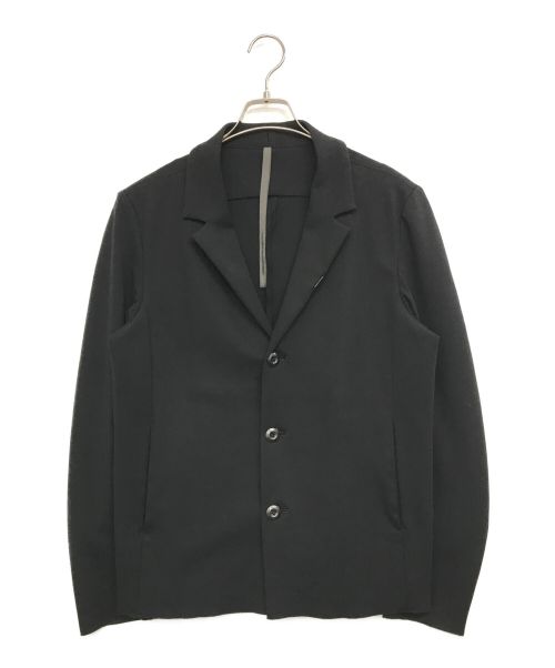 KAZUYUKI KUMAGAI ATTACHMENT（カズユキクマガイ アタッチメント）KAZUYUKI KUMAGAI ATTACHMENT (カズユキクマガイ アタッチメント) 強撚SZストレッチポンチ 3Bジャケット ブラック サイズ:3の古着・服飾アイテム