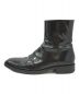 BALENCIAGA (バレンシアガ) リムブーティパテントサイドジップレザーブーツ ブラック サイズ:43 (28.5cm相当)：25800円