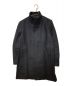 Calvin Klein（カルバンクライン）の古着「比翼スタンドカラーコート」｜ブラック