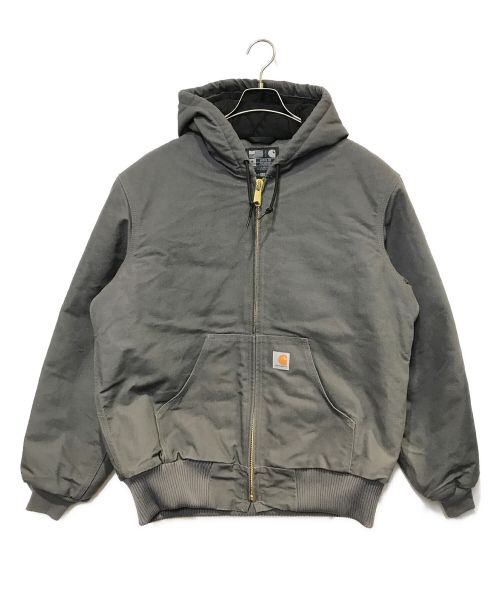 CarHartt（カーハート）CarHartt (カーハート) Loose Fit Duck Insulated Flannel Lined Active JKT グレー サイズ:Mの古着・服飾アイテム