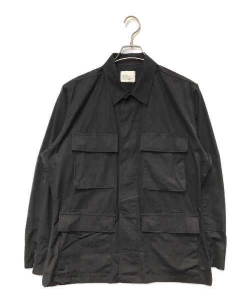 US ARMY（ユーエスアーミー）US ARMY (ユーエス アーミー) ［古着］BDUジャケット ブラック サイズ:SMALL-SHORTの古着・服飾アイテム