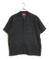 SUPREME（シュプリーム）の古着「刺繍シャツ」｜ブラック