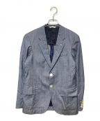 Paul Smith COLLECTIONポールスミス コレクション）の古着「シルクコットン2Bジャケット」｜ブルー