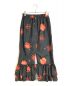 MARNI (マルニ) フラワープリントスカート ブラック×オレンジ サイズ:38：15000円