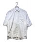 MAISON SPECIAL（メゾンスペシャル）の古着「フラワー刺繍プライムオーバーショートスリーブシャツ」｜ホワイト