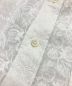 中古・古着 MAISON SPECIAL (メゾンスペシャル) フラワー刺繍プライムオーバーショートスリーブシャツ ホワイト サイズ:2：8000円