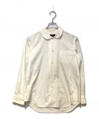 tricot COMME des GARCONSトリココムデギャルソン）の古着「ラウンドカラーシャツ」｜ホワイト