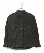 Porter Classicポータークラシック）の古着「ワイドシャツ」｜ブラック