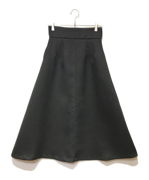 CLANE（クラネ）CLANE (クラネ) TRAPEZOID LINE SKIRT ブラック サイズ:1の古着・服飾アイテム