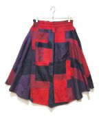 tamaki niimeタマキ ニイメ）の古着「chotan skirt」｜レッド