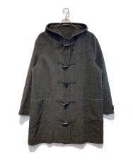 PAPAS (パパス) ウールダッフルコート グレー サイズ:Ｌ