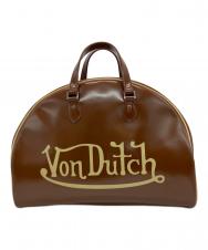 Von Dutch (ボンダッチ) ボストンバッグ ブラウン