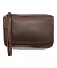 COACH (コーチ) クラッチバッグ ブラウン