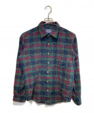 PENDLETON (ペンドルトン) ［古着］チェックネルシャツ ネイビー×レッド サイズ:XL