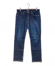 stussy (ステューシー) バックプリントデニムパンツ インディゴ サイズ:34