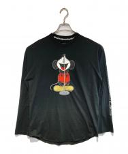 NUMBER (N)INE (ナンバーナイン) SUPREME (シュプリーム) Mickey Mouse Raglan L/S Top ブラック サイズ:M