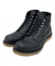 RED WING (レッドウィング) PLAIN TOE ブラック サイズ:USA8D