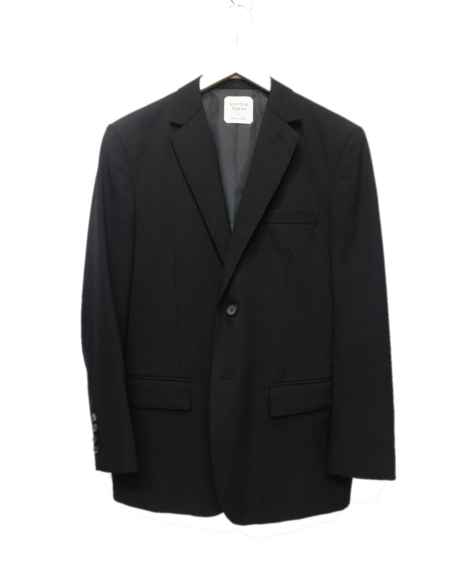 格安人気  サイズ2 ハイカウントウールジャケット TOKYO UNITED テーラードジャケット