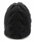 GUCCI (グッチ) ニット帽 ブラック：12800円