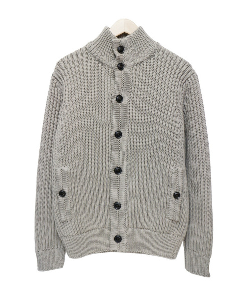 中古 古着通販 Tomorrow Land トゥモローランド スタンドカラーニットカーディガン ベージュ サイズ S ブランド 古着通販 トレファク公式 Trefac Fashion