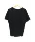 GUCCI (グッチ) ロゴウォッシュドオーバーサイズTシャツ ブラック サイズ:XS：29800円