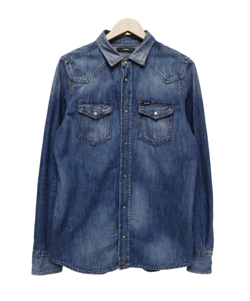 中古 古着通販 Diesel ディーゼル デニムシャツ ブルー サイズ S ブランド 古着通販 トレファク公式 Trefac Fashion