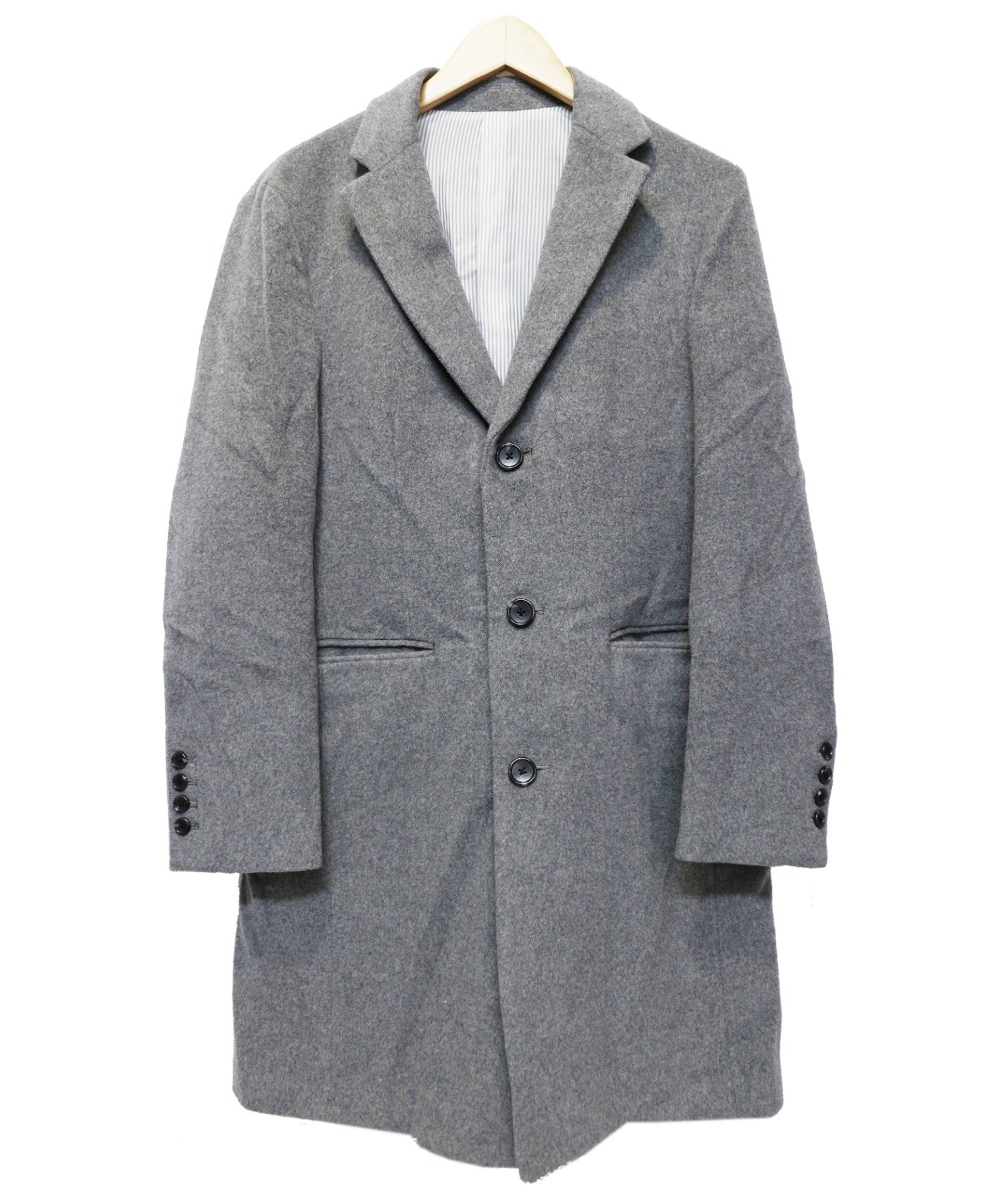 中古 古着通販 Ships Colors シップス カラーズ チェスターコート グレー サイズ M ブランド 古着通販 トレファク公式 Trefac Fashion