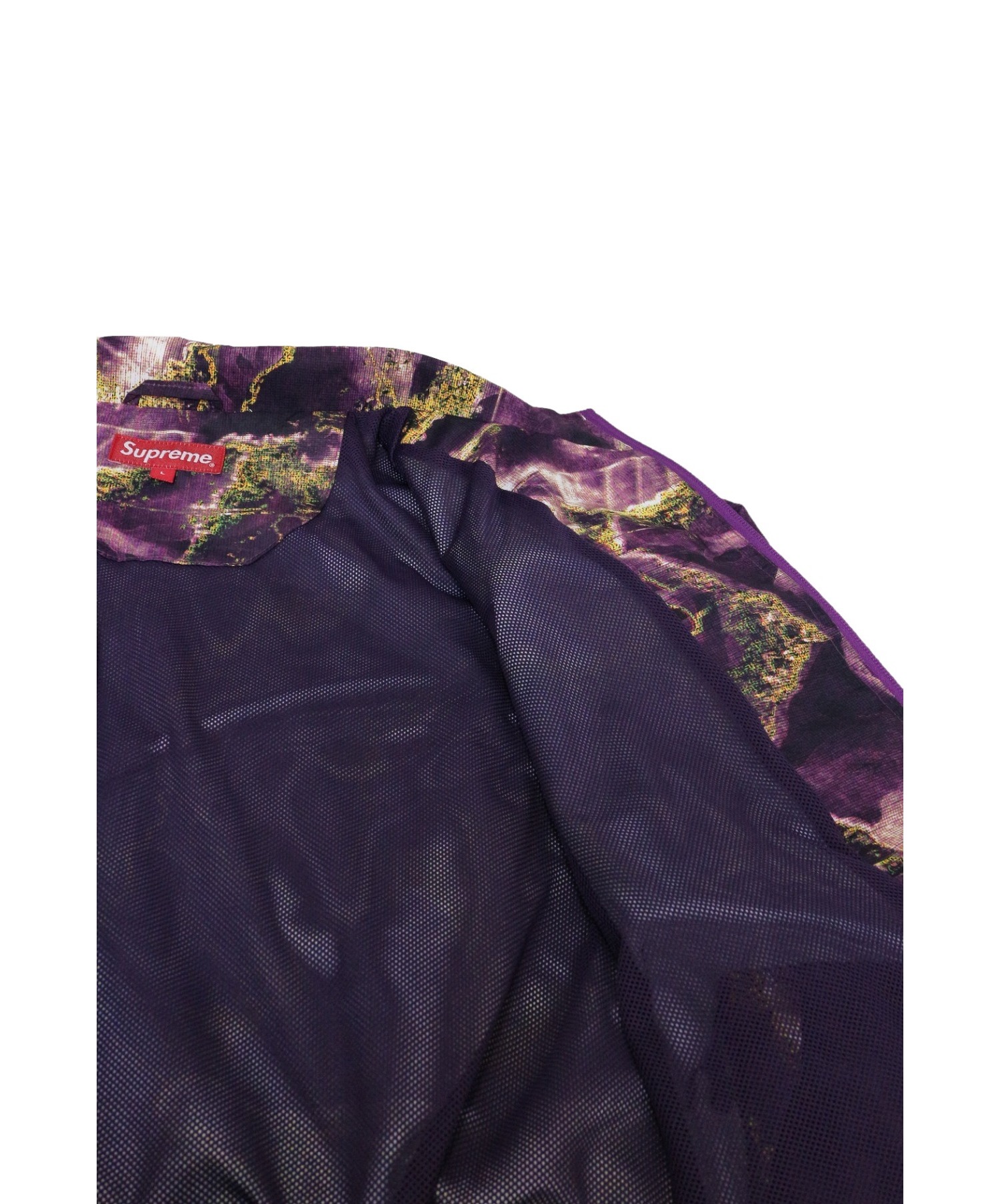 supreme marble track jacket