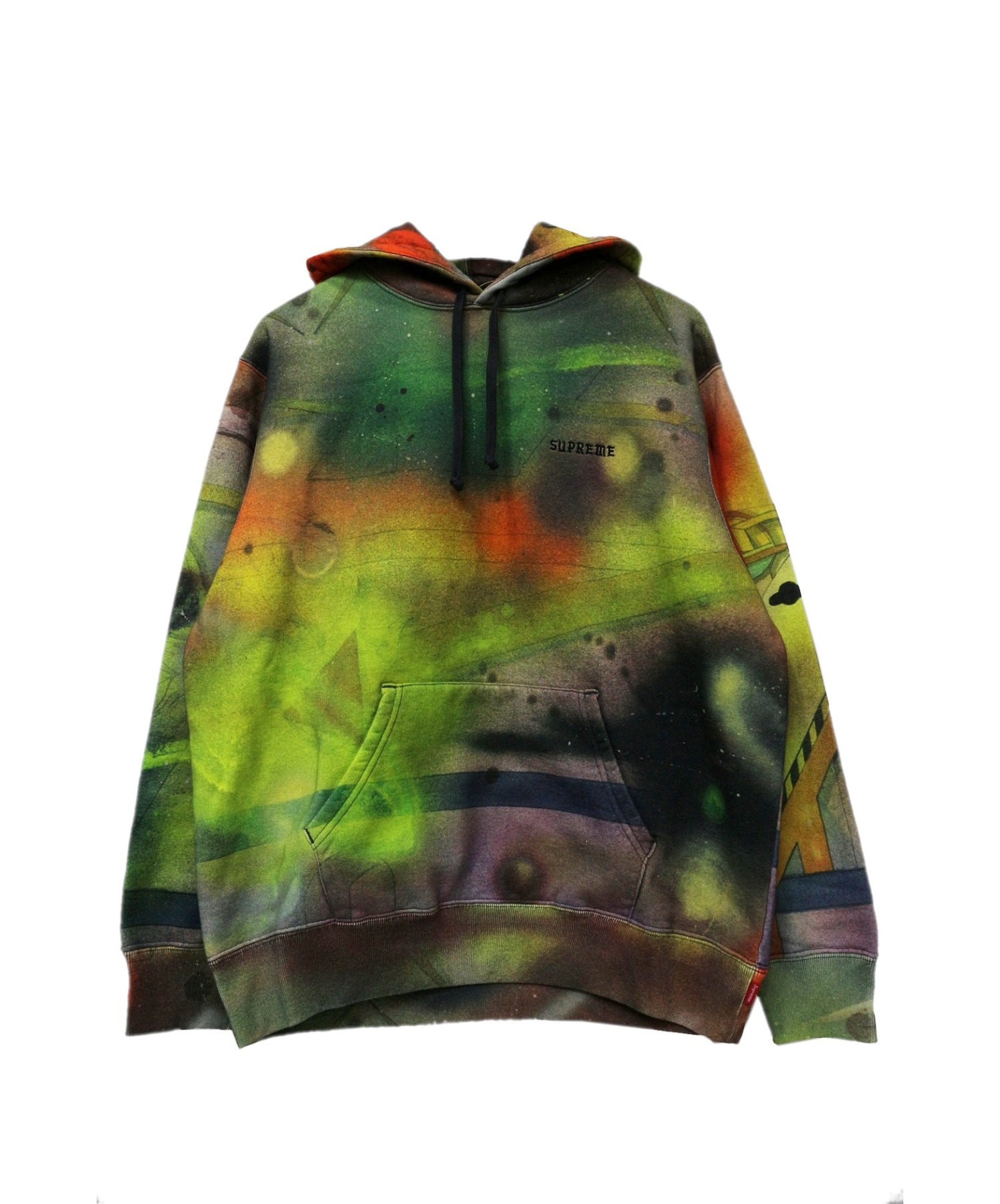 supreme rammellzee hooded sweatshirt