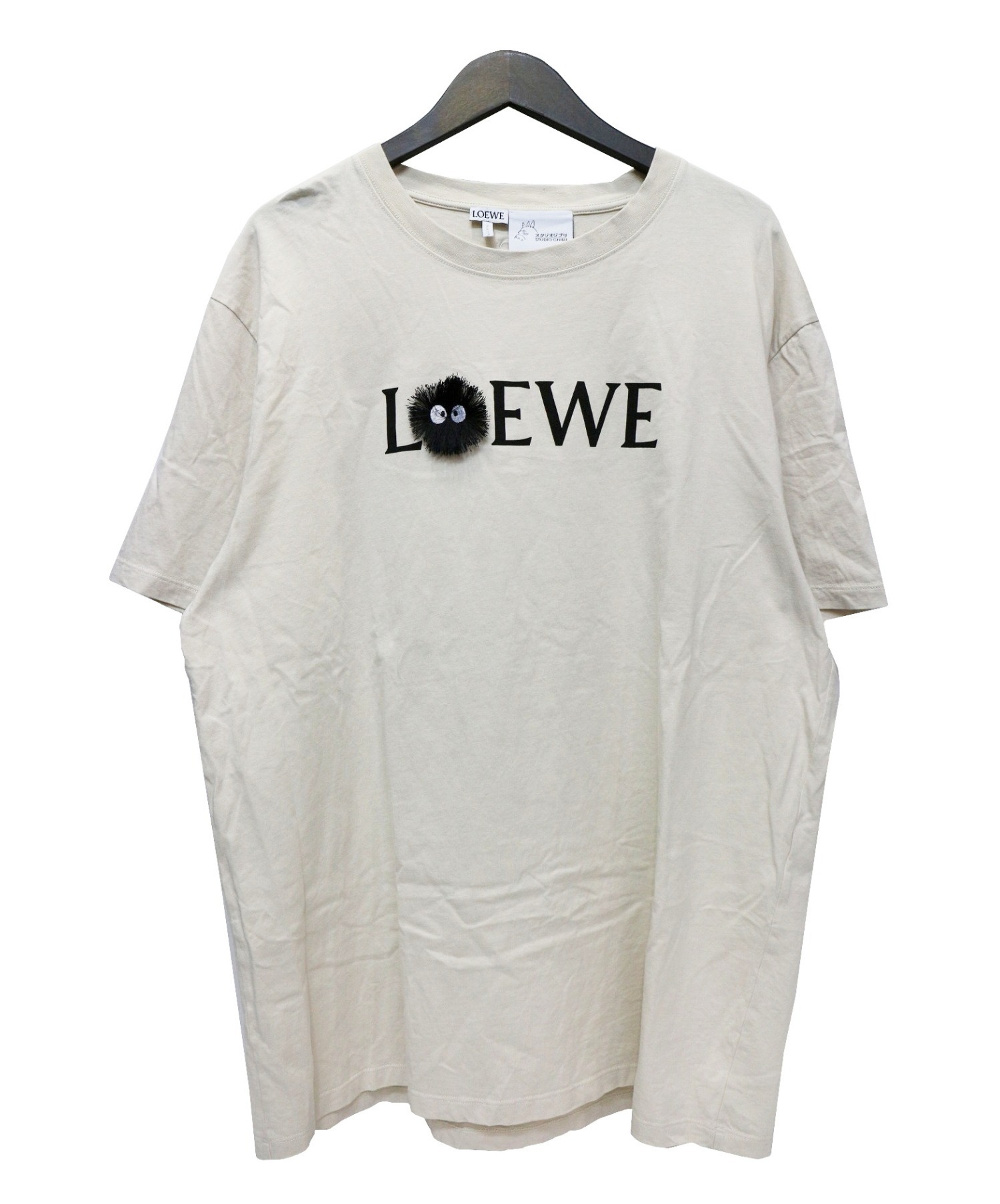 LOEWE (ロエベ) ダストバニーTシャツ ベージュ サイズ:XL