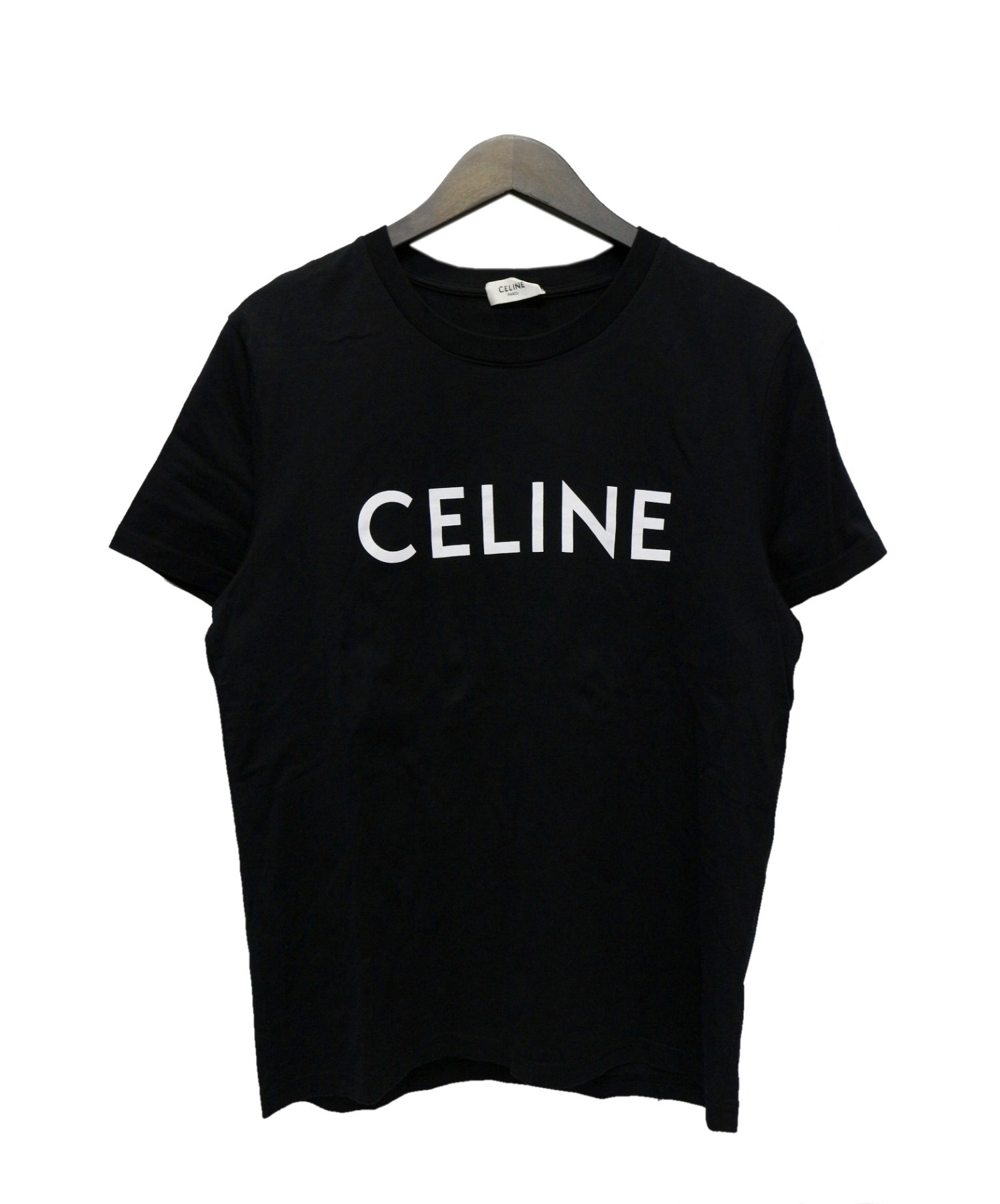 カラー CELINE セリーヌ ゴシックロゴプリント Tシャツ カテゴリー