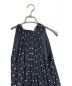 Estella.K (エステラケー) Polka-dot tiered dress（ポルカドット ティアードドレス） ネイビー サイズ:FREE：4800円