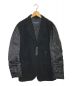 COMME des GARCONS HOMME（コムデギャルソン オム）の古着「MA-1ドッキングジャケット」｜ブラック