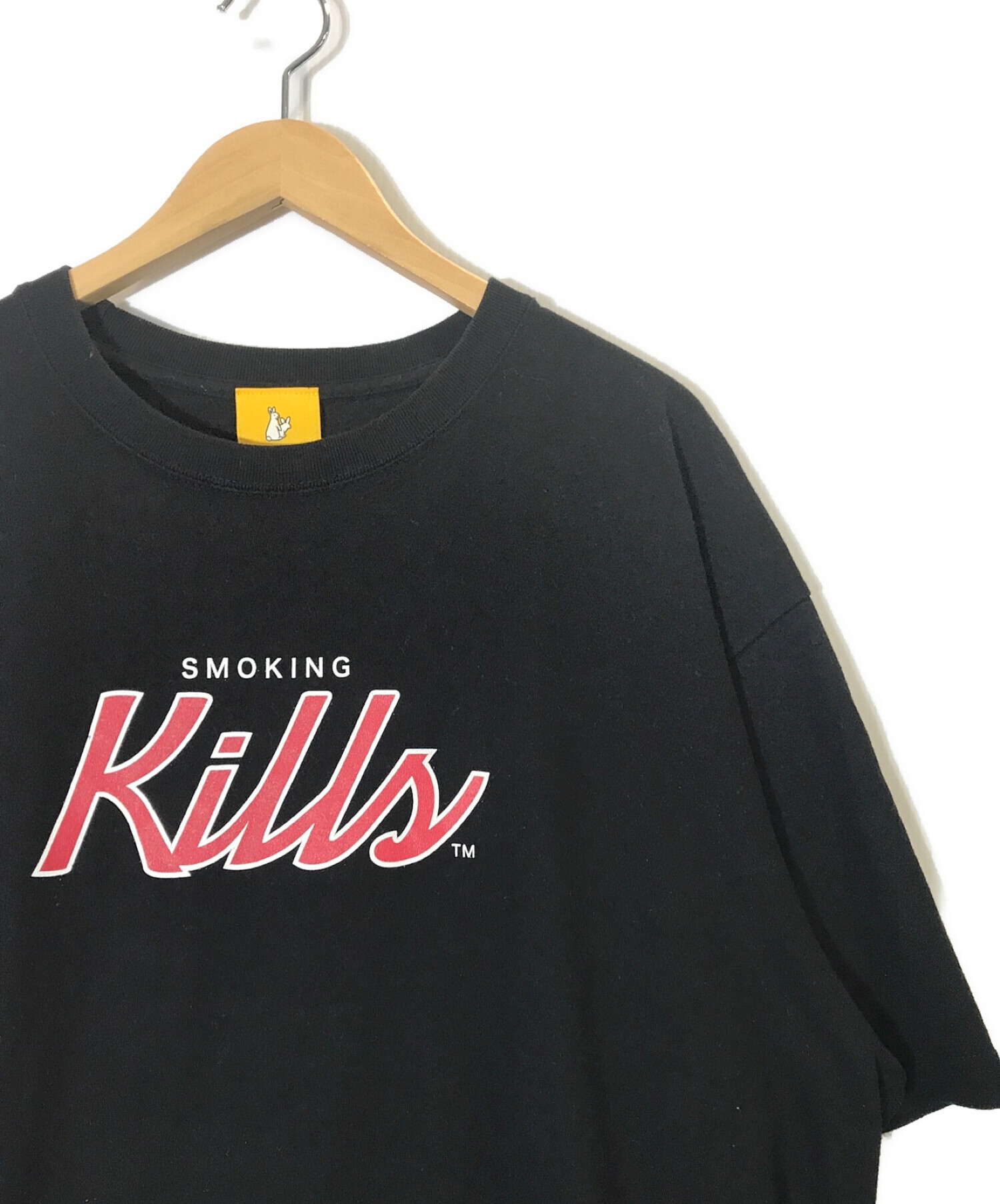 FR2 (エフアールツー) BULLS Smoking Kills Short Sleeve  T-shirt（ブルズスモーキングキルズショートスリーブTシャツ） ブラック サイズ:ＸＬ