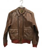 Eastman Leather Clothingイーストマン レザー クロージング）の古着「A-2レザージャケット」｜ブラウン