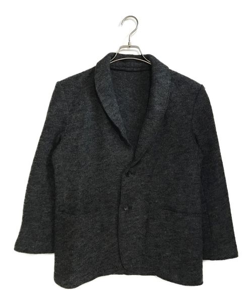 ISSEY MIYAKE（イッセイミヤケ）ISSEY MIYAKE (イッセイミヤケ) ニットテーラードジャケット グレー サイズ:2の古着・服飾アイテム