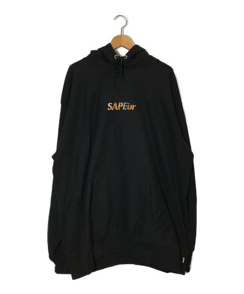 SAPEur（サプール）SAPEur (サプール) SAFARI HEAD HOODIE/サファリ　ヘッド　フーディー ブラック サイズ:XXLの古着・服飾アイテム