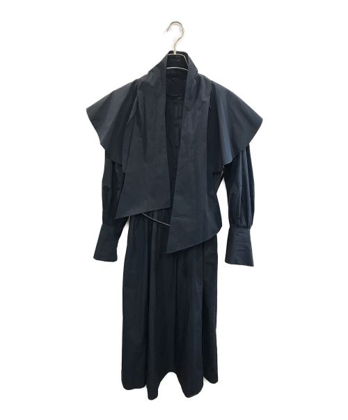 ADORE（アドーア）ADORE (アドーア) コンパクトタイプライターワンピース ブラック サイズ:36の古着・服飾アイテム