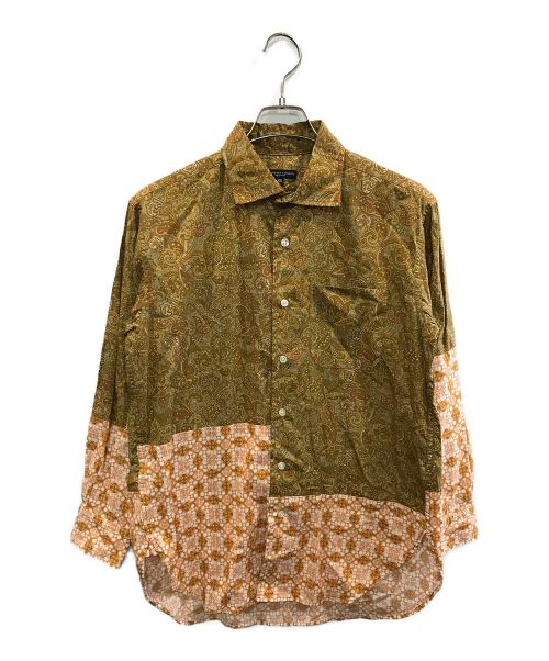 Engineered Garments（エンジニアド ガーメンツ）Engineered Garments (エンジニアドガーメンツ) Spread Collar Shirt - Paisley Print ベージュ サイズ:XSの古着・服飾アイテム