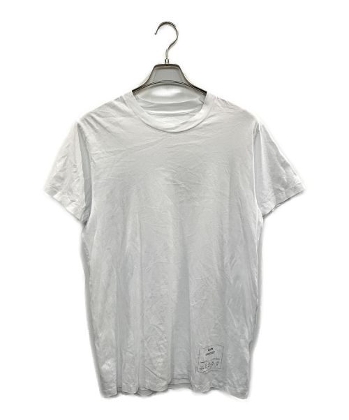 Maison Margiela 10（メゾンマルジェラ 10）Maison Margiela 10 (メゾンマルジェラ 10) 1CON クルーネック 半袖 Tシャツ ホワイト サイズ:50の古着・服飾アイテム