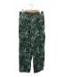 TOGA PULLA（トーガ プルラ）の古着「Inner print pants（インナープリントパンツ）」｜グリーン