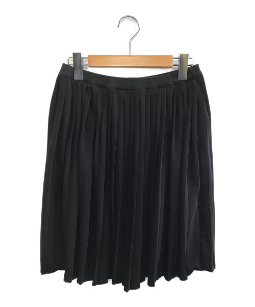 MM6 Maison Margiela（エムエムシックス メゾンマルジェラ）MM6 Maison Margiela (エムエムシックス メゾンマルジェラ) プリーツスカート ブラック サイズ:40の古着・服飾アイテム
