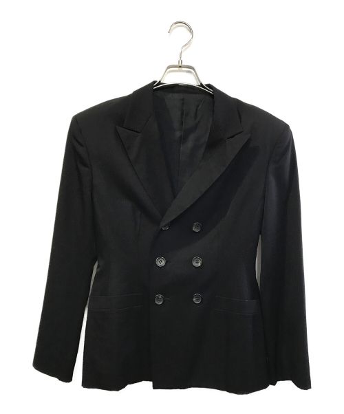 Y's（ワイズ）Y's (ワイズ) テーラードジャケット ブラック サイズ:表記なし（実寸サイズをご参照くださいませ）の古着・服飾アイテム