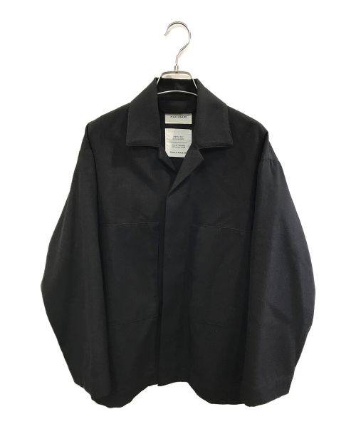 MARKAWARE（マーカウェア）MARKAWARE (マーカウェア) ユーティリティシャツジャケット ブラック サイズ:1の古着・服飾アイテム