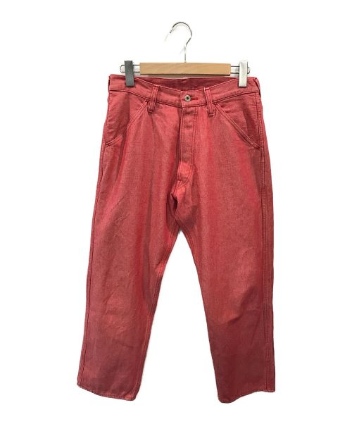 EVISU（エビス）EVISU (エビス) カラーパンツ ピンク サイズ:81㎝（W32）の古着・服飾アイテム