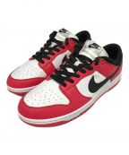 NIKEナイキ）の古着「BY YOU DUNK LOW」｜ホワイト×レッド